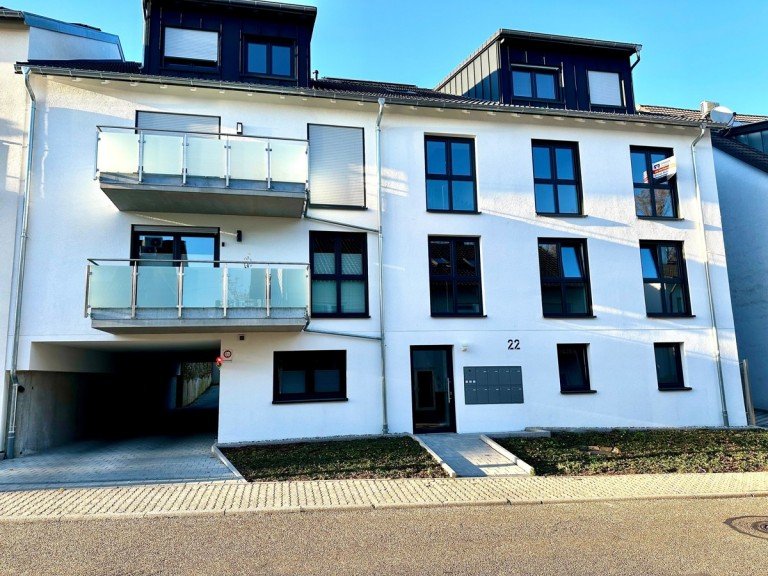 Ansicht von vorne Karlsruhe Etagenwohnung Altersgerechtes Wohnen - barrierefrei.
