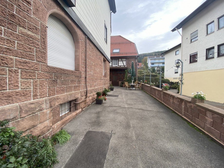Hofeinfahrt Etagenwohnung Bad Herrenalb