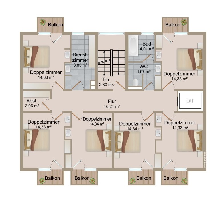 4. OG Mehrfamilienhaus Karlsruhe