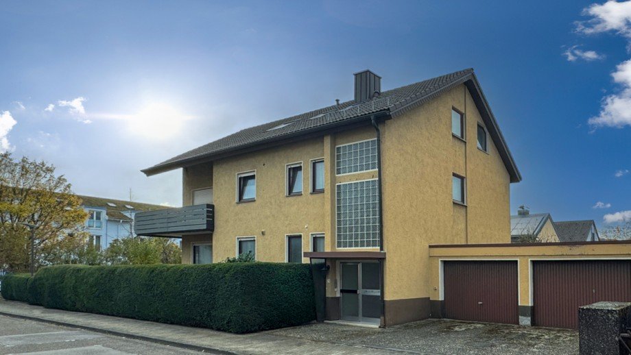 Au�enansicht Mehrfamilienhaus Ettlingen