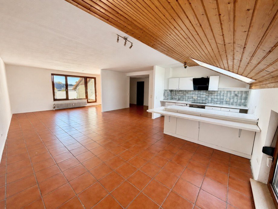 Essbereich Dachgeschosswohnung Ettlingen