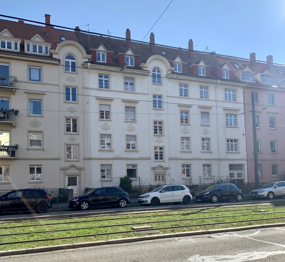Au�enansicht 2 Mehrfamilienhaus Karlsruhe
