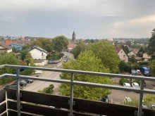 Balkonausischt Gem�tliches 1-Raum Apartment mit Balkon in Waldbronn