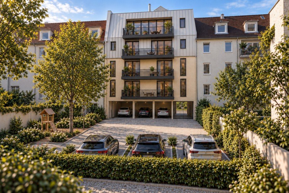 KI-Visualisierung Etagenwohnung Karlsruhe