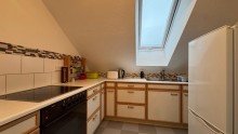 K�che Klein-Fein-Mein 
3-Zi.Dachgeschosswohnung in KA-Daxlanden