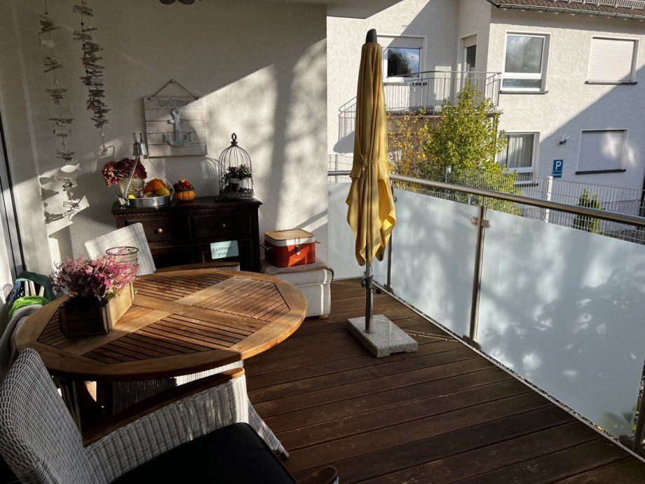 Loggia Erdgeschosswohnung Karlsruhe / Stupferich