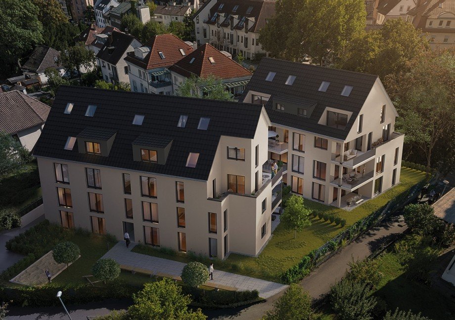 KI-Visualisierung Etagenwohnung Stuttgart / Feuerbach