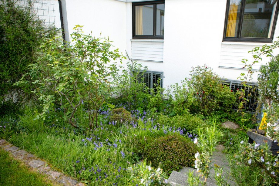 Garten Reihenmittelhaus Karlsruhe