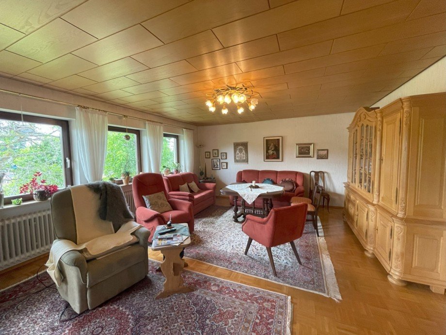 Wohnzimmer Zweifamilienhaus Marxzell-Schielberg