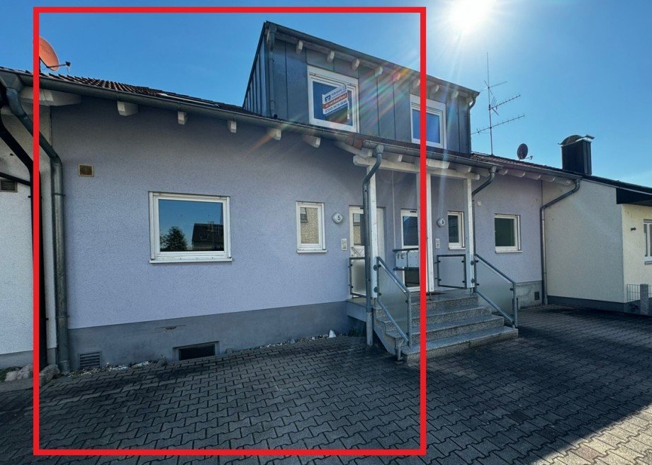 Au�enansicht Doppelhaush�lfte Malsch