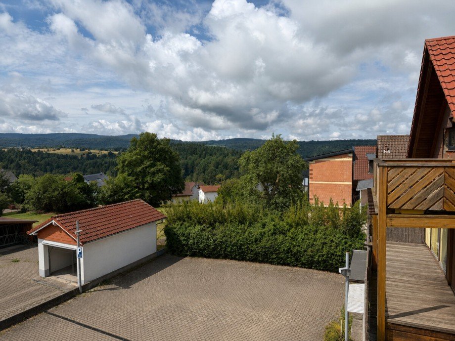 Ausblick Mehrfamilienhaus Marxzell