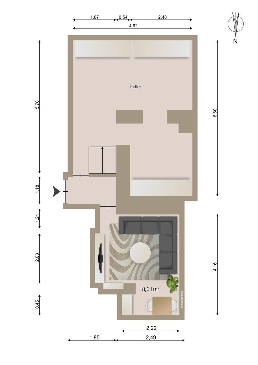 KG & EG Doppelhaush�lfte Karlsbad