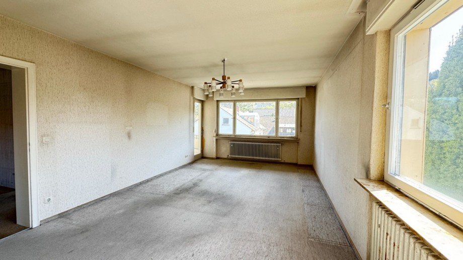 Wohnzimmer Etagenwohnung Ettlingen