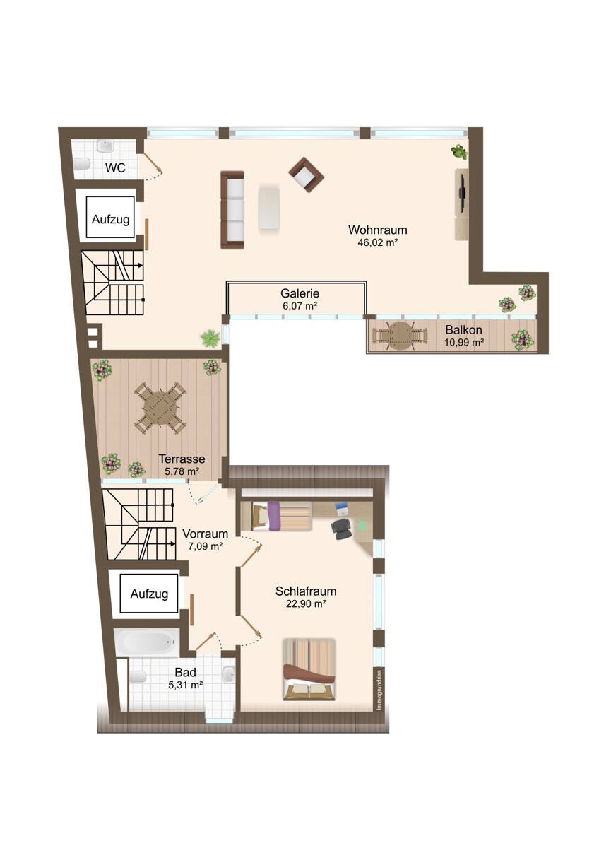 2.OG Mehrfamilienhaus Ettlingen