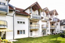 R�ckansicht Charmante 1-Zimmer-Dachgeschosswohnung in der Malscher Altstadt