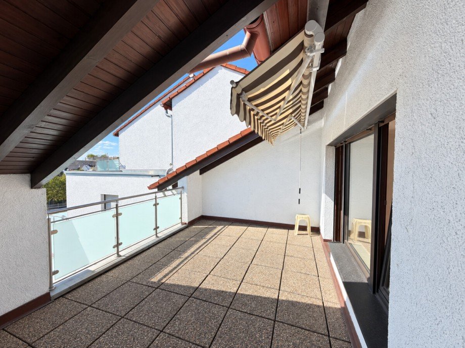 Loggia Dachgeschosswohnung Ettlingen