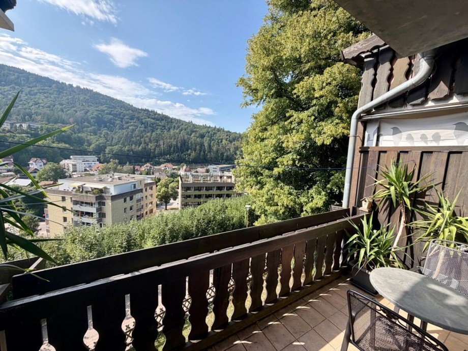 Balkon Etagenwohnung Bad Herrenalb
