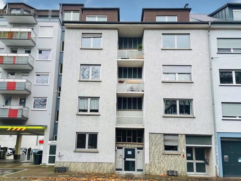 Ansicht Stra�enseite Karlsruhe Mehrfamilienhaus Mehrfamilienwohnhaus Investitionsobjekt in Karlsruhe, Innenstadt Ost