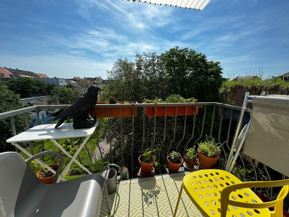 Balkon Dachgeschosswohnung Karlsruhe