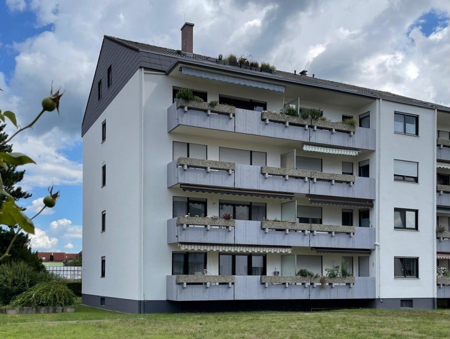 Au�enansicht Etagenwohnung Stutensee