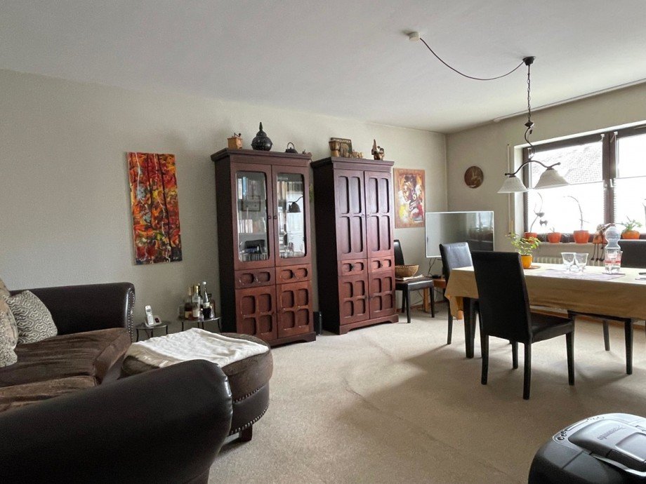 Wohnzimmer Etagenwohnung Stutensee