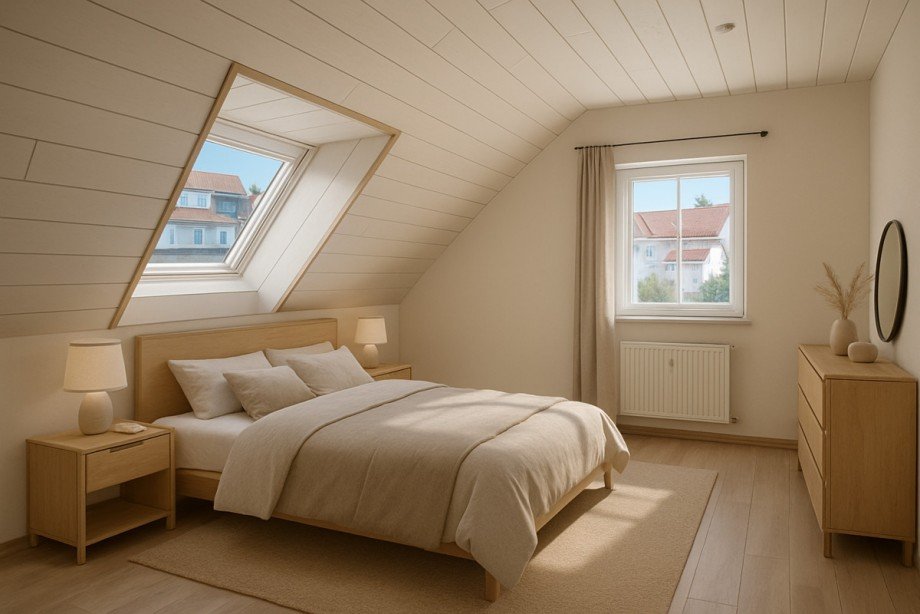 Visualisierung Schlafen Etagenwohnung Bad Herrenalb-Neusatz