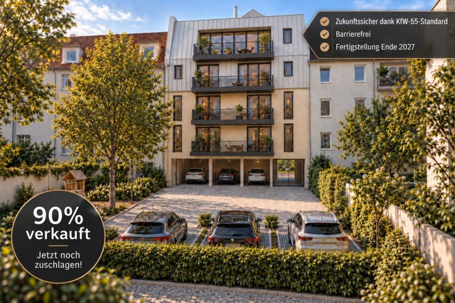 KI-Visualisierung Etagenwohnung Karlsruhe