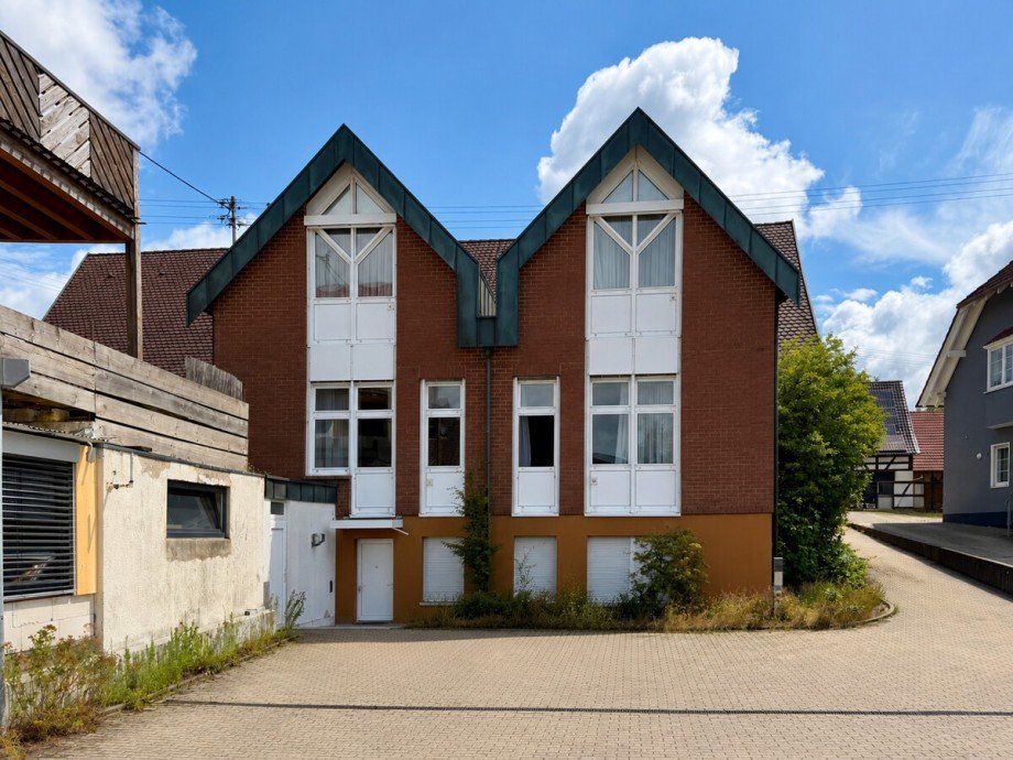Hinteransicht Mehrfamilienhaus Marxzell
