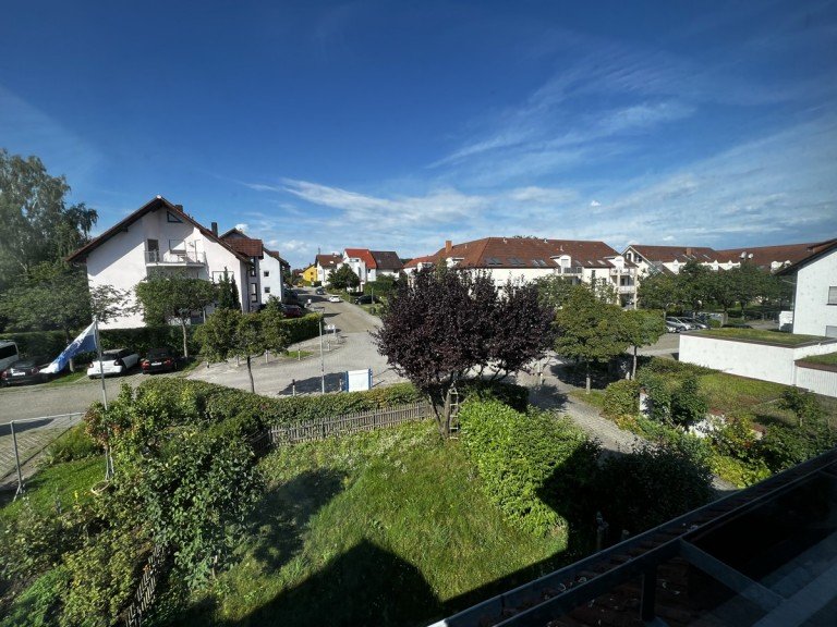 Blick Essen Ettlingen-Spessart Maisonettewohnung NEUE HEIZUNG- au�ergew�hnliche Maisonettewohnung mit Fernblick in Ettlingen-Spessart
