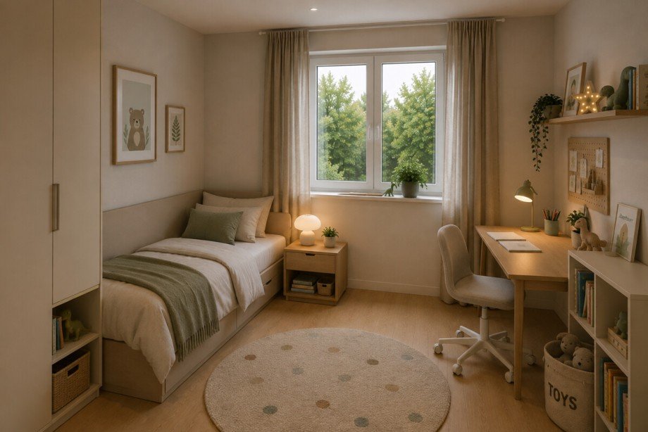 KI Visualisierung Erdgeschosswohnung Keltern / Ellmendingen