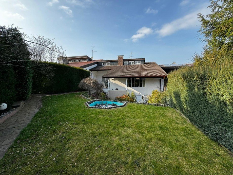 Garten Einfamilienhaus Ettlingen / Schluttenbach
