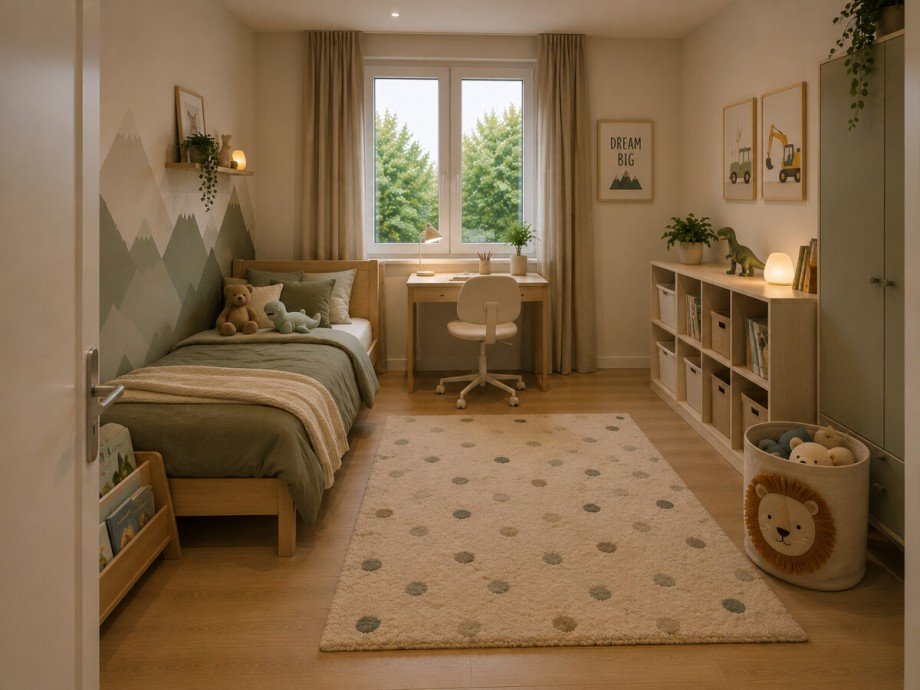 KI Visualisierung Erdgeschosswohnung Keltern / Ellmendingen