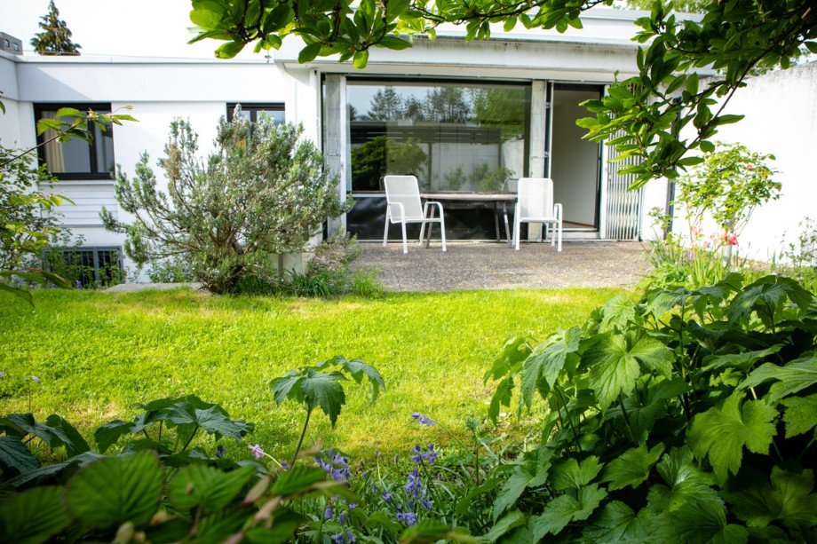 Garten Reihenmittelhaus Karlsruhe
