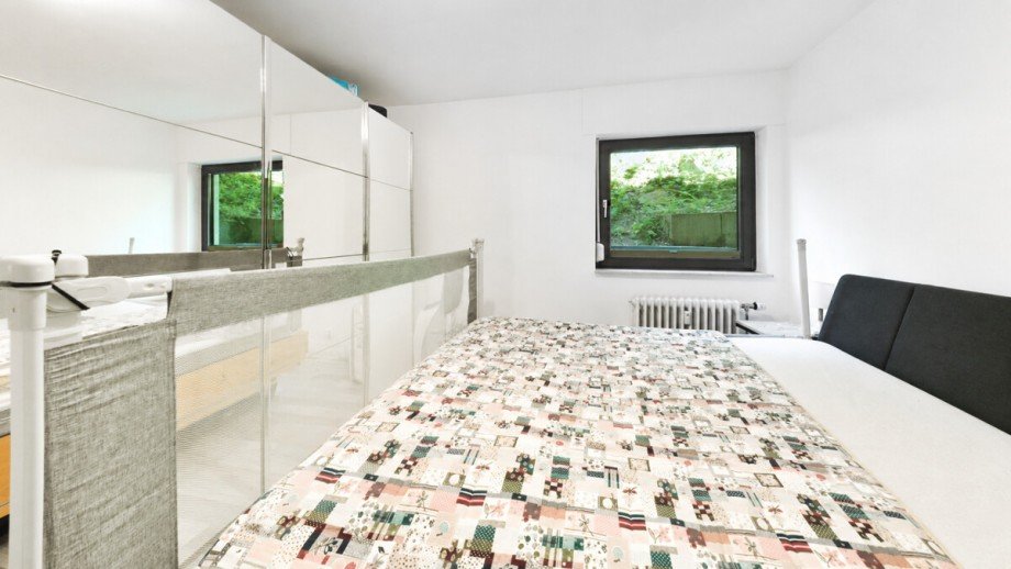 Schlafzimmer Wohnung 2 (KI generiert) Souterrainwohnung Bad Herrenalb