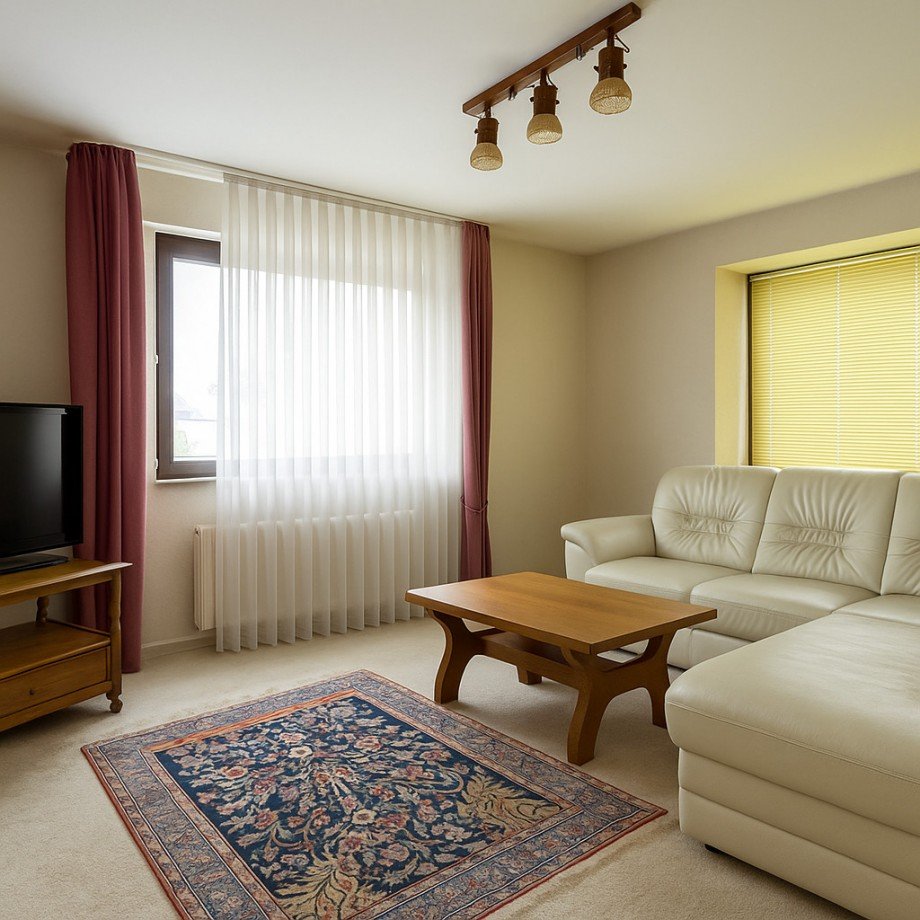 EG Wohnzimmer Mehrfamilienhaus Ettlingen
