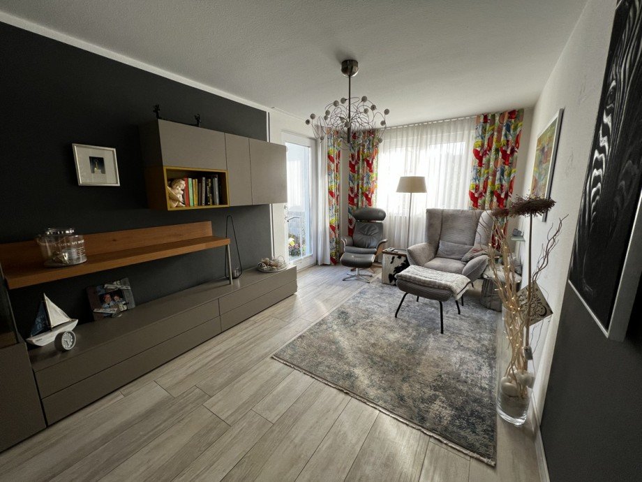 Fernsehzimmer Erdgeschosswohnung Karlsruhe / Stupferich