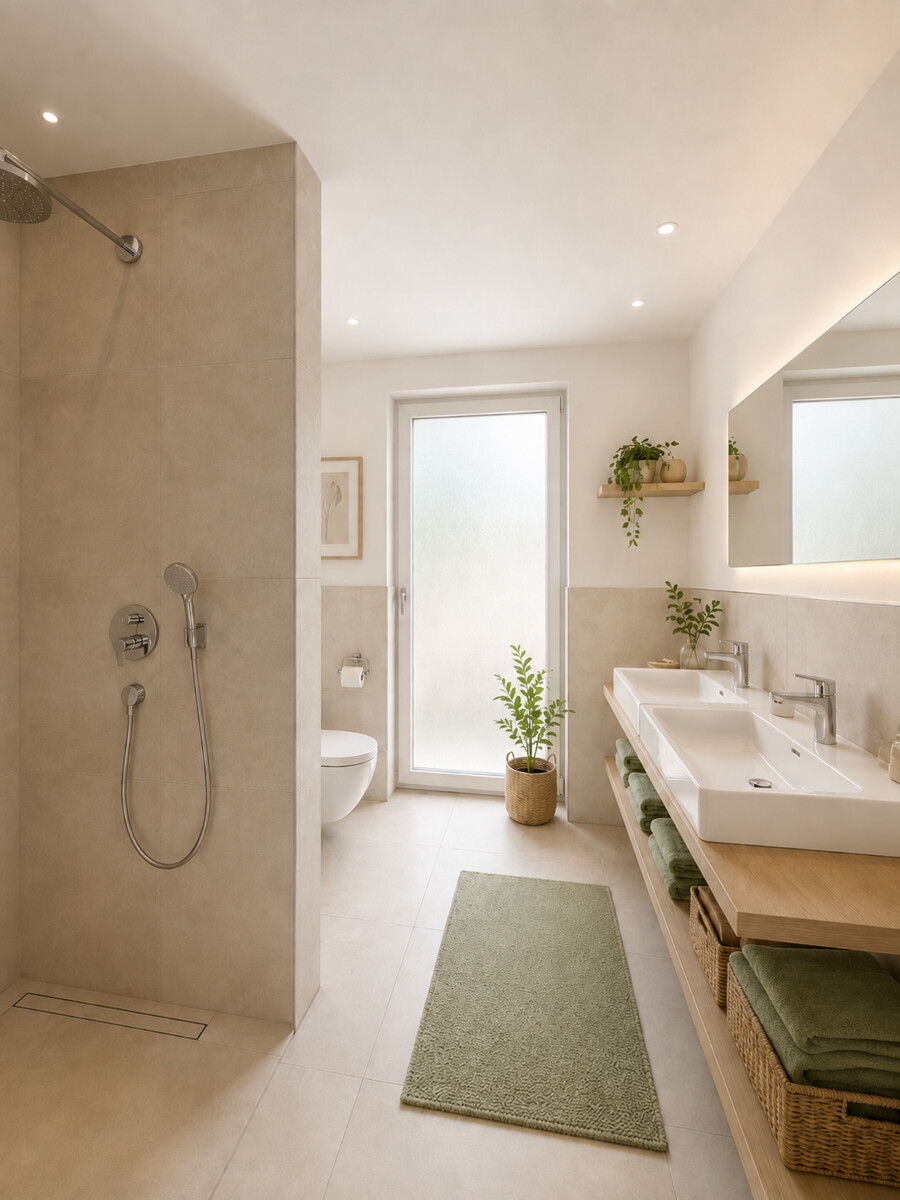 KI-Visualisierung Maisonettewohnung Kieselbronn