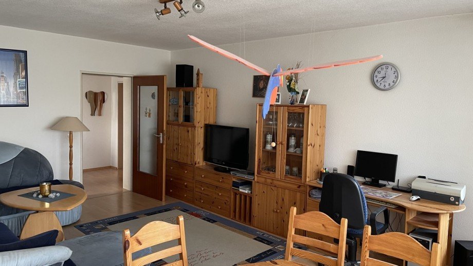 Wohnzimmer Etagenwohnung Ettlingen-West