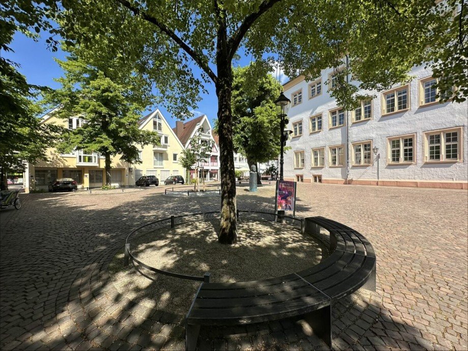 Einfahrt zur Wohnung Maisonettewohnung Ettlingen
