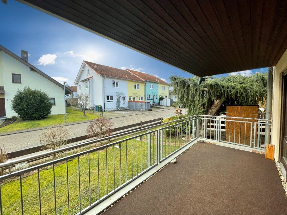 Balkon 1 Erdgeschosswohnung Karlsbad