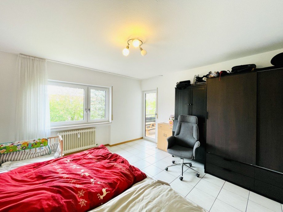Schlafzimmer Etagenwohnung Ettlingen-Spessart