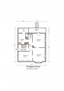 Grundriss EG Attraktives Mehrfamilienhaus - zeitnah verf�gbar
