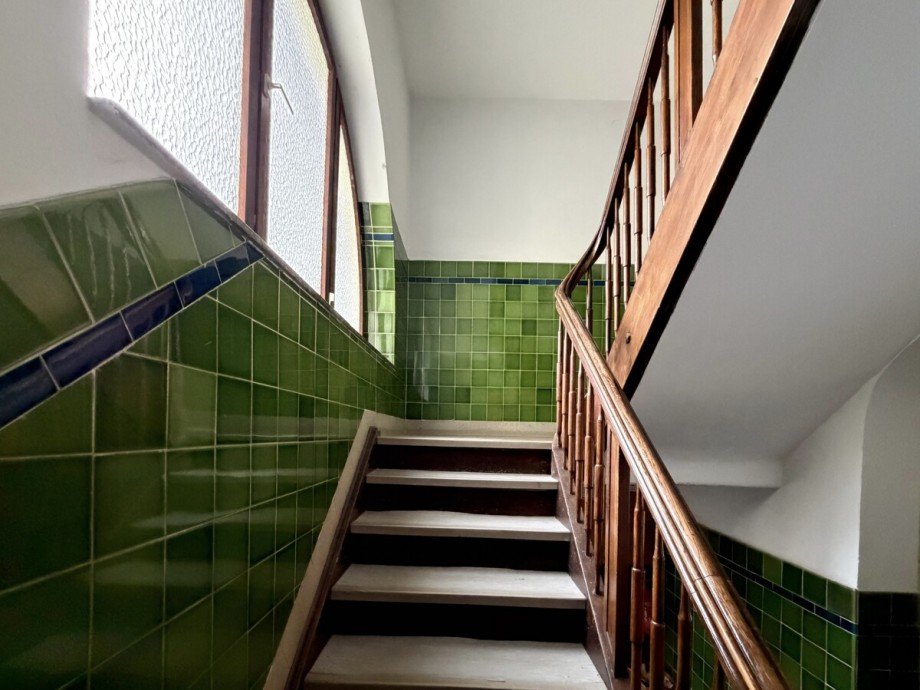 Treppenaufgang Dachgeschosswohnung Ettlingen