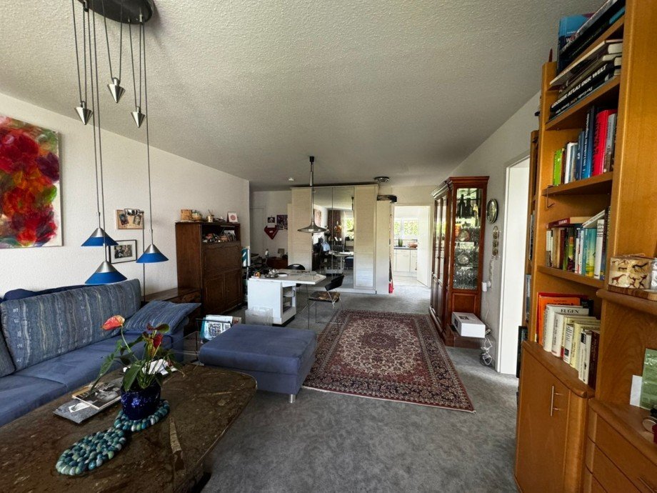 Wohnzimmer Etagenwohnung Ettlingen