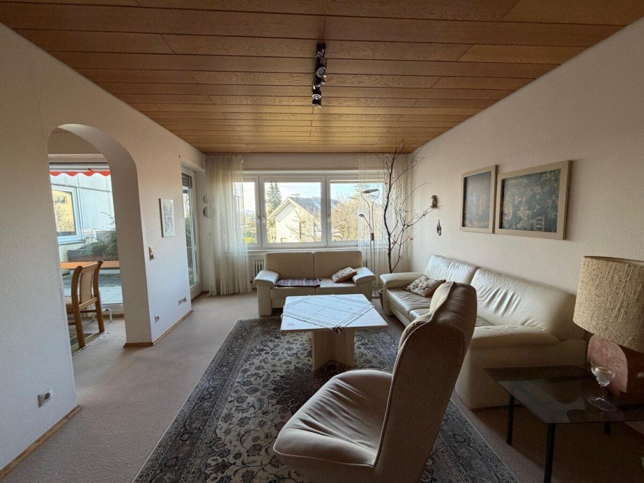 Wohnzimmer Etagenwohnung Waldbronn