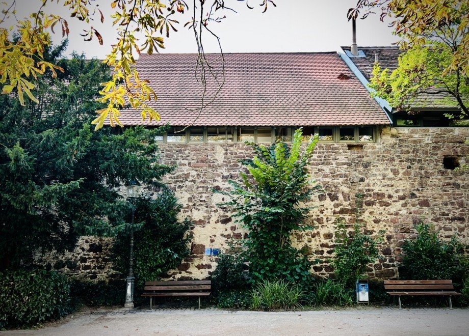 Haus 2, Ansicht (Stadtmauer) Mehrfamilienhaus Ettlingen