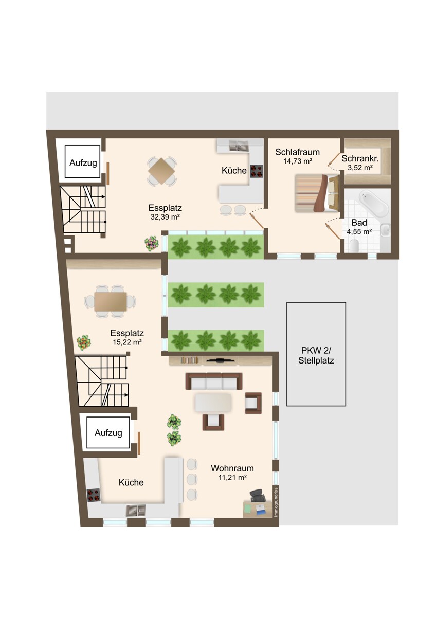 1.OG Mehrfamilienhaus Ettlingen