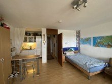 K�chenansicht Gem�tliches 1-Raum Apartment mit Balkon in Waldbronn