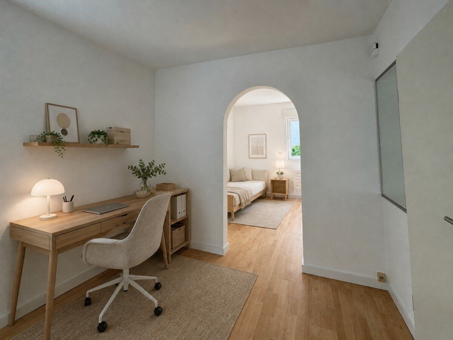 G�ste (KI-Visualisierung) Erdgeschosswohnung Ettlingen