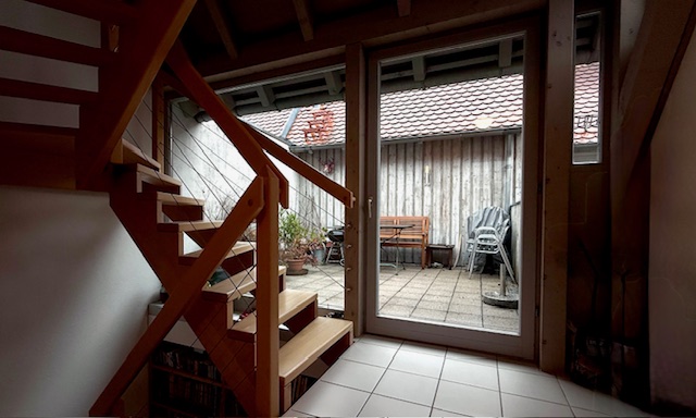 Haus 1, Terrasse Mehrfamilienhaus Ettlingen